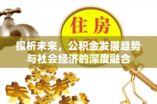 三门探析未来，公积金发展趋势与社会经济的深度融合