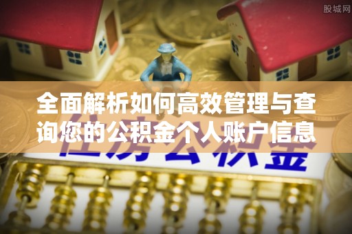 三门全面解析如何高效管理与查询您的公积金个人账户信息